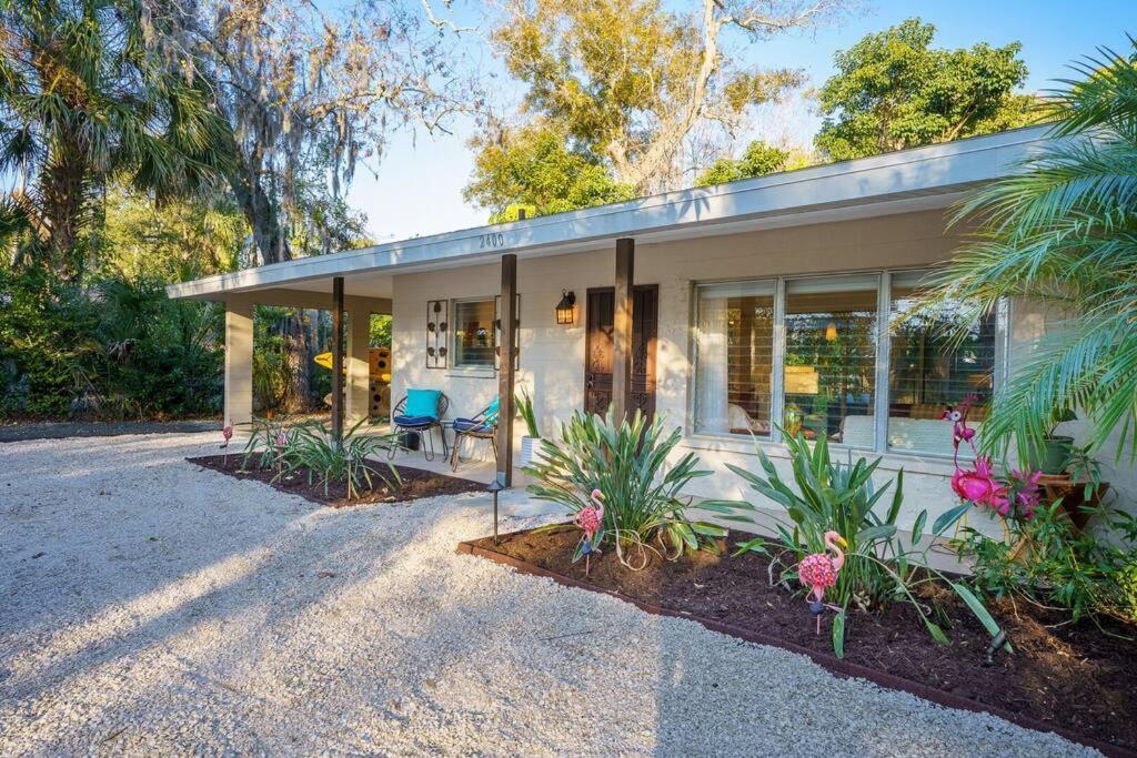 Villa Beautiful Glam Mid-Century 1 Block From Sarasota Bay With Firepit Extérieur photo