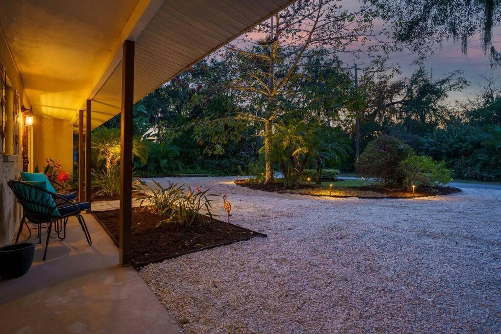 Villa Beautiful Glam Mid-Century 1 Block From Sarasota Bay With Firepit Extérieur photo